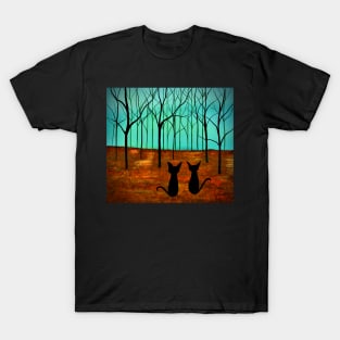 Autumn Forest Cats T-Shirt